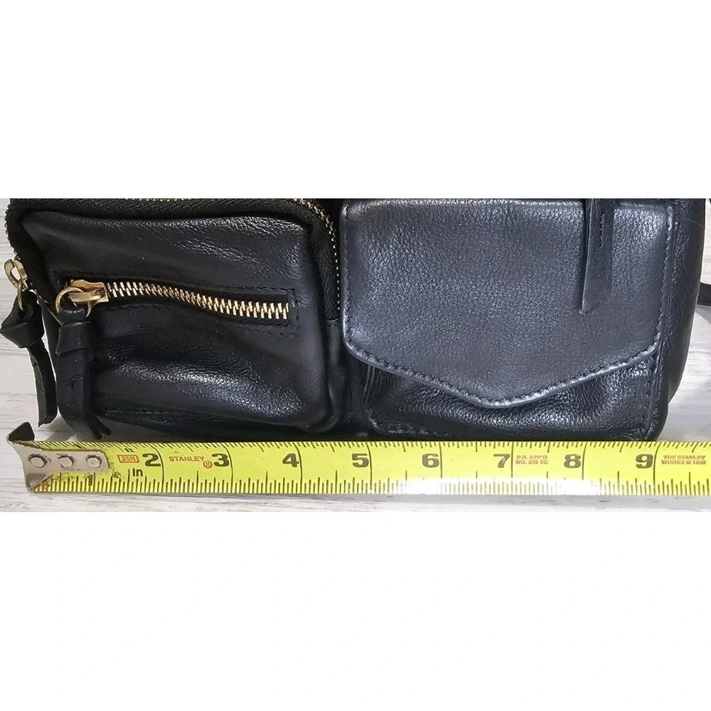Great American Leather Works, Crossbody, Shoulder‎ Bag or Purse, Black